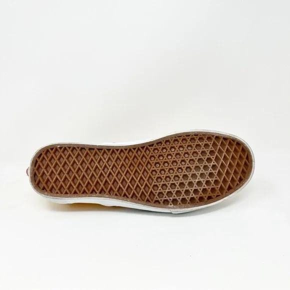 EUC Vans Yellow/White Checkerboard 9.5M/11W Slip-ons PLS READ DESCRIPTION - Picture 6 of 7